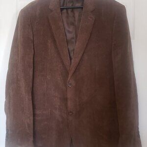 Giorgio Armani Regular Fit Corduroy Blazer.  size 56 100 % cotton Italy